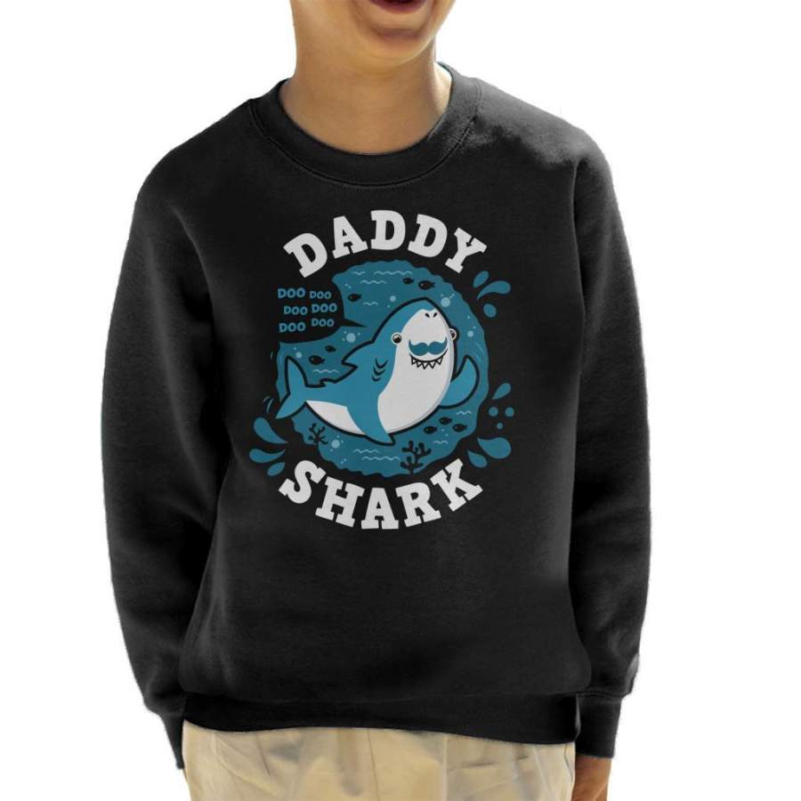 Baby Shark Family Daddy Kid’s Sweatshirt