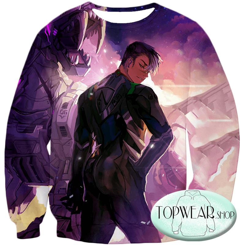 Voltron: Legendary Defender Sweatshirts – Shiro the Ultimate Black Lion Paladin Sweatshirt