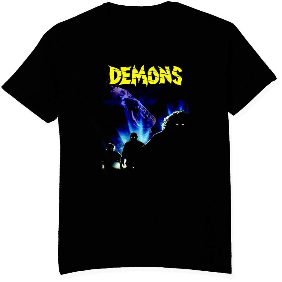 Demons Fashion Casual T-Shirt Men’S Round Neck Short Sleeve Movie Poster Printed Top Size S-3Xl