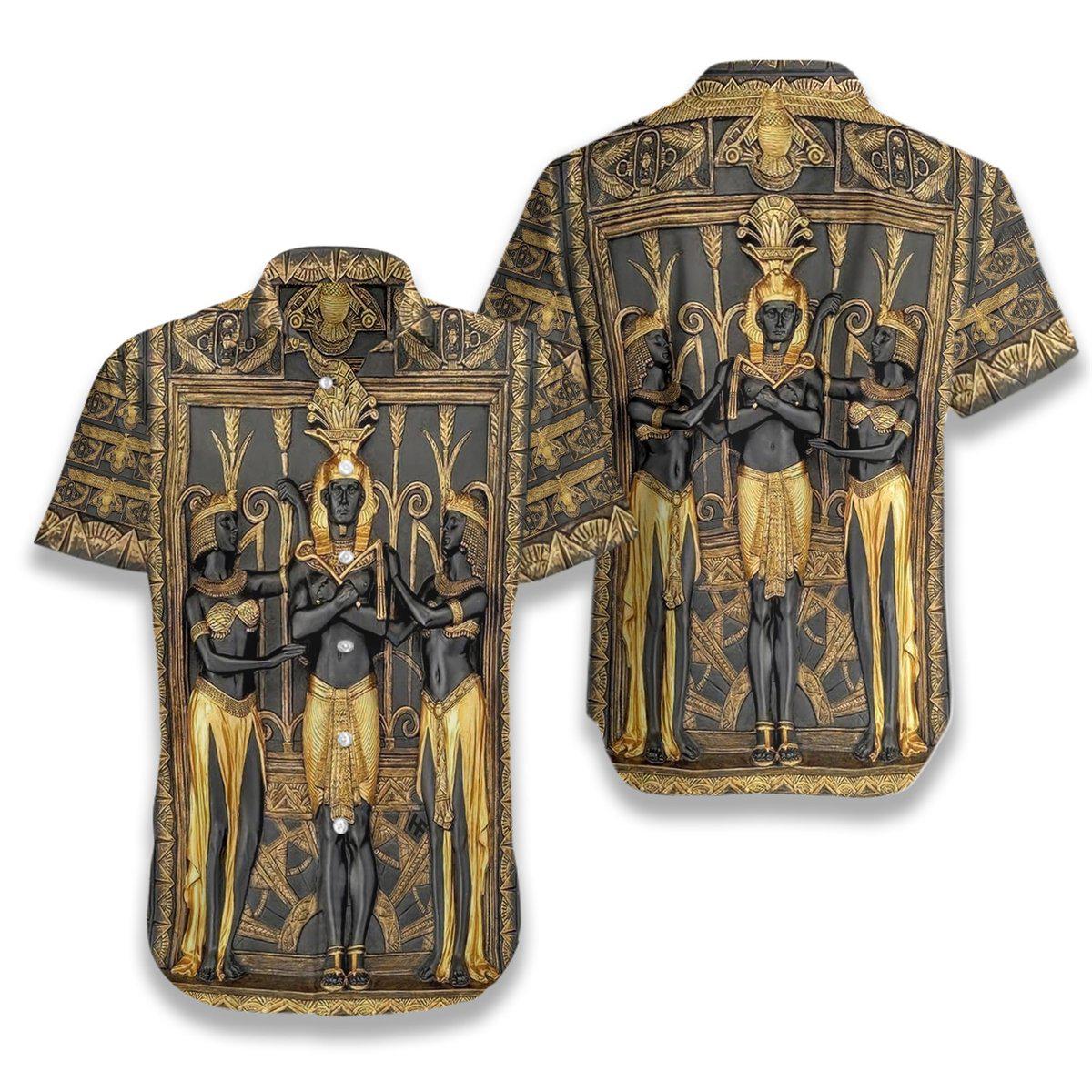 Ancient Egypt Pharaoh Hawaii Shirt For Men Women Ha60121