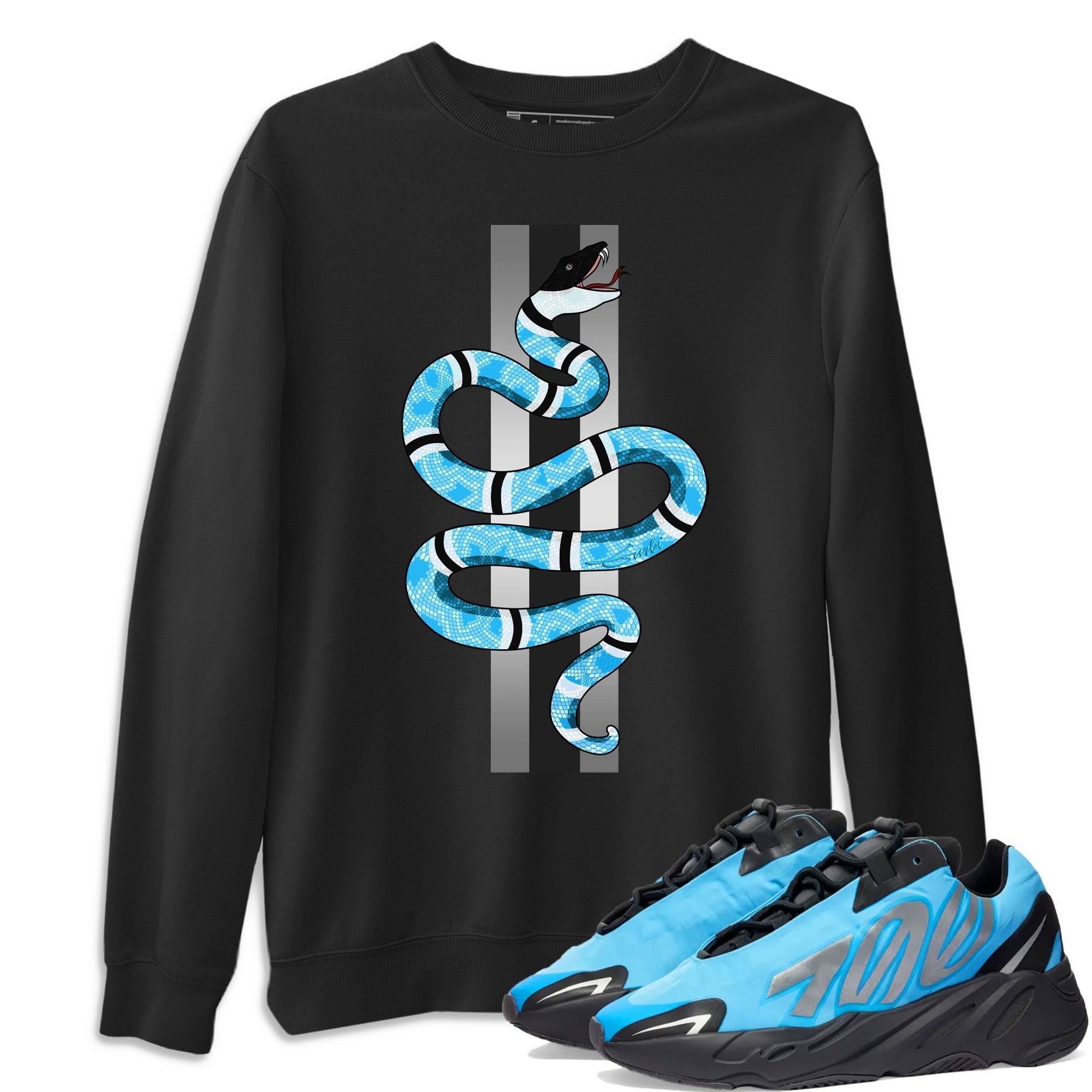 Snake Sweatshirt – Yeezy 700 Bright Cyan