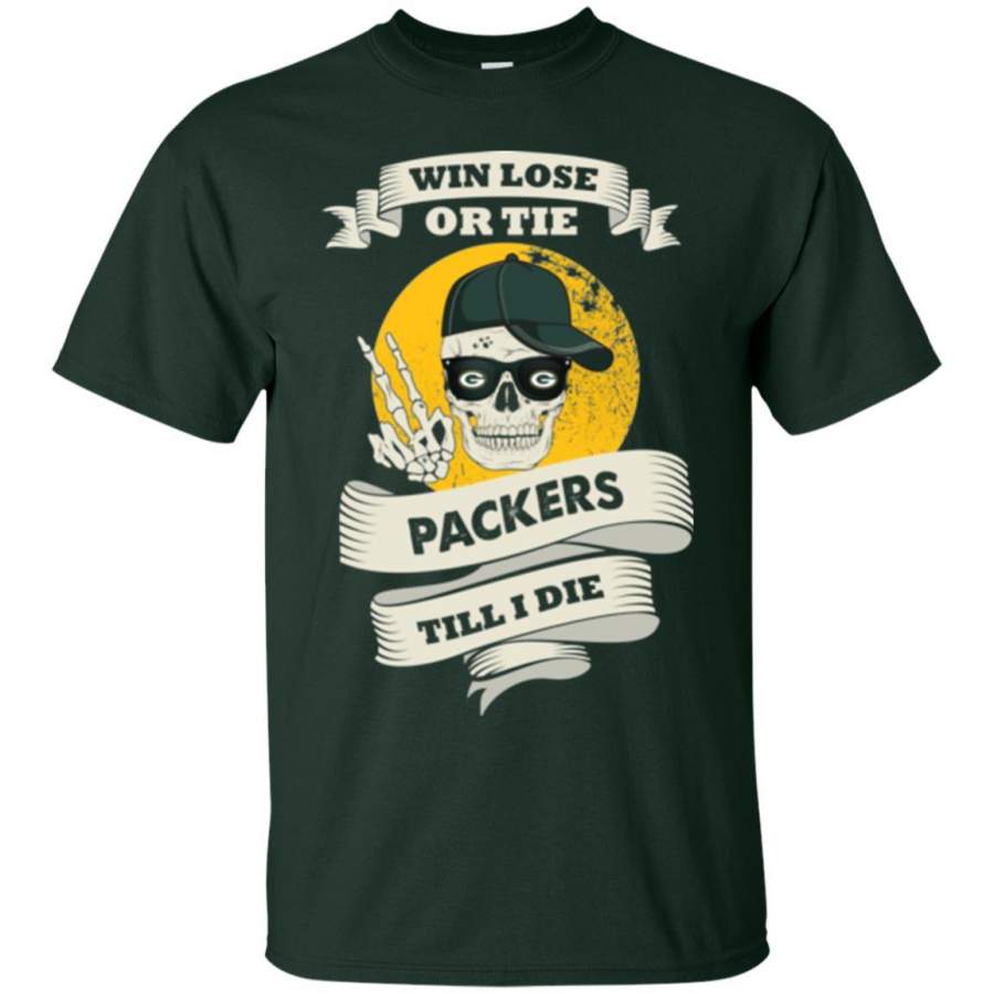 Skull Say Hi Green Bay Packers T Shirts