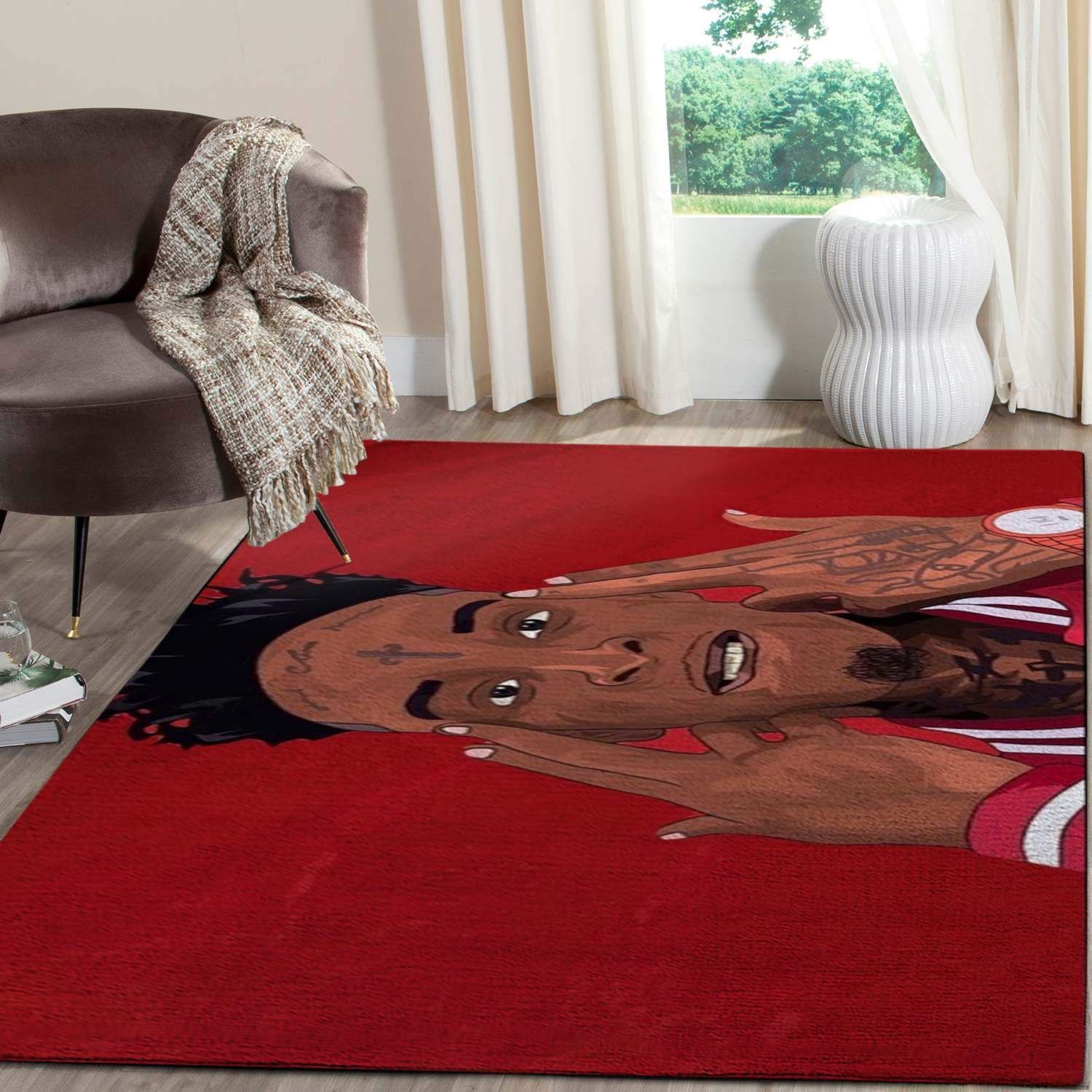 21 Savage Rapper Area Limited Edition  Sku 263498 Rug