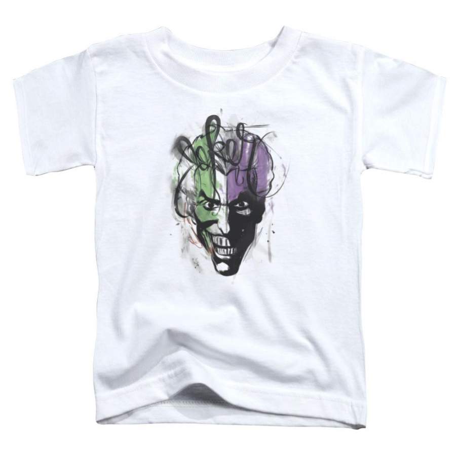 Batman – Joker Airbrush Short Sleeve Toddler Tee