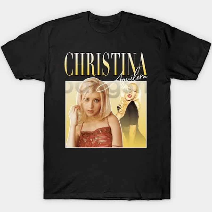 Christina Aguilera 90s Retro Vintage T-Shirt
