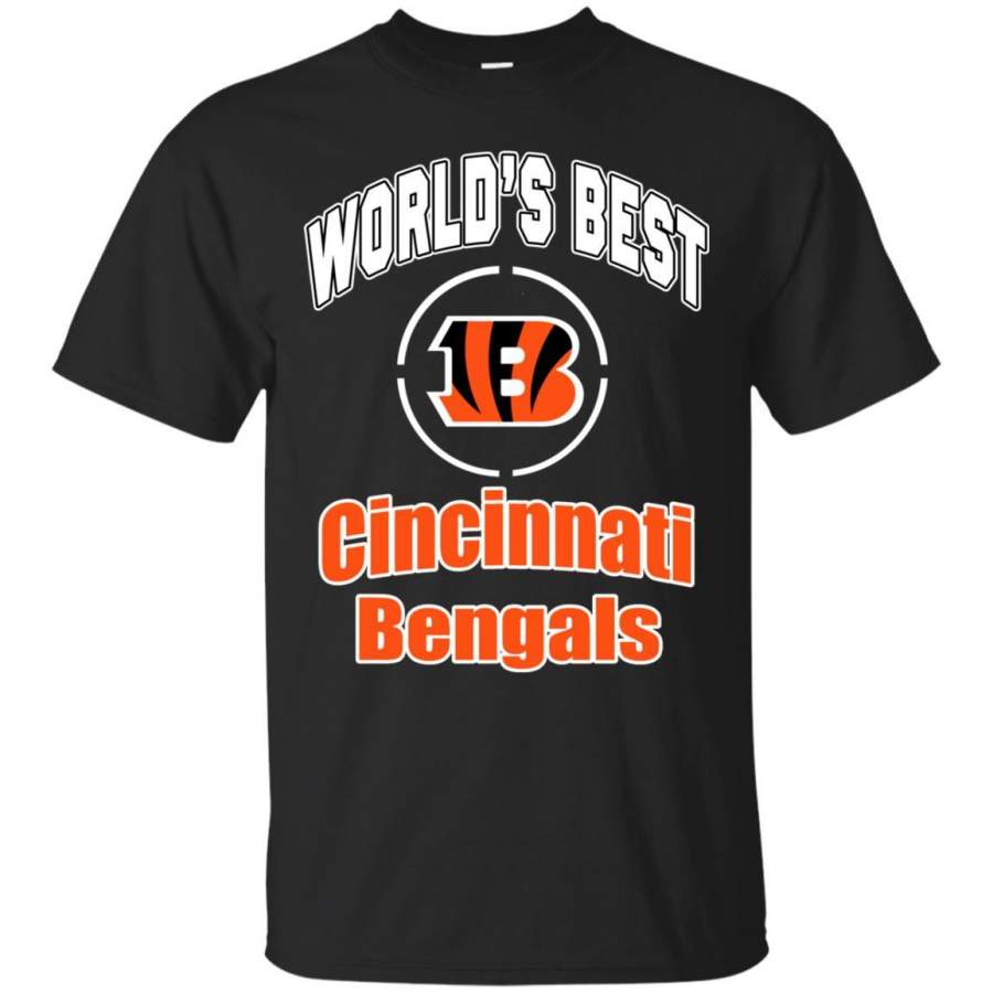 Amazing World’s Best Dad Cincinnati Bengals T Shirts