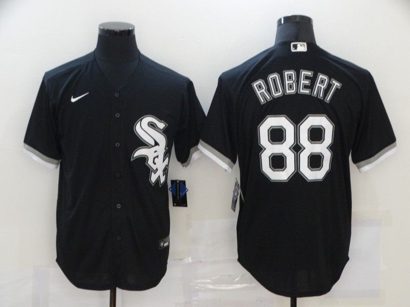 Chicago White Sox Luis Robert #88 2020 MLB Black Jersey