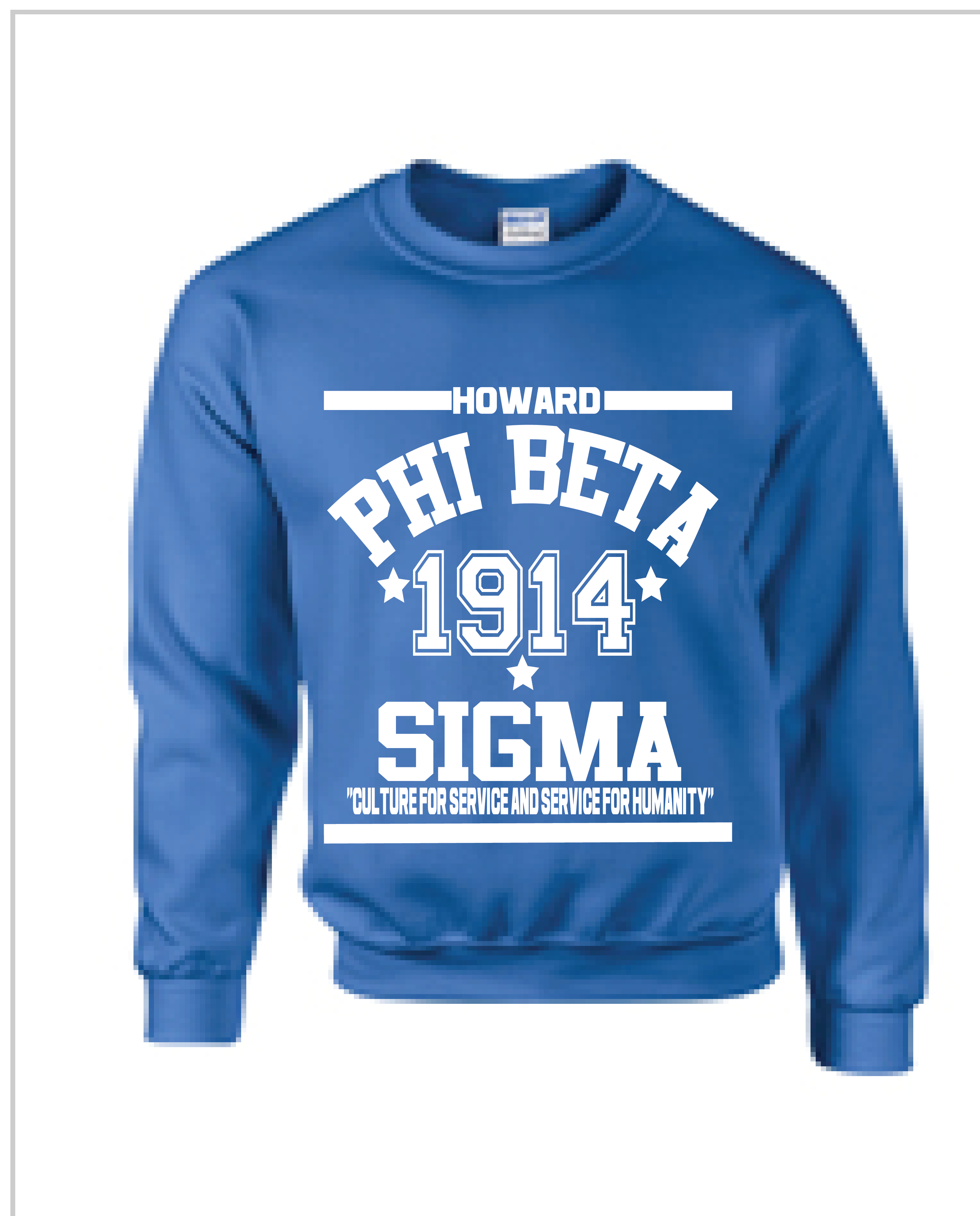 Phi Beta Sigma Collegiate Sweatshirt