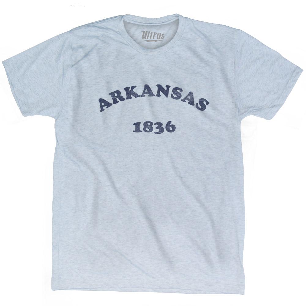 Arkansas State 1836 Adult Tri-Blend Vintage T-shirt