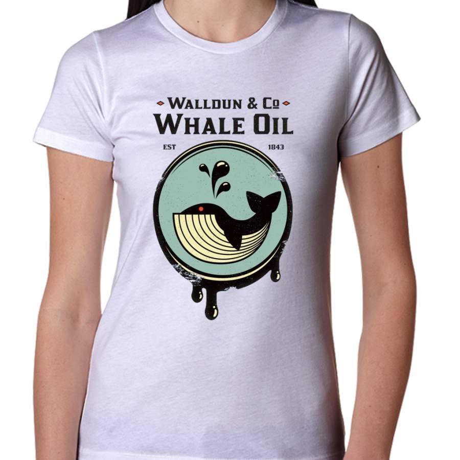 Walldun & Co Whale Oil Women T-Shirt