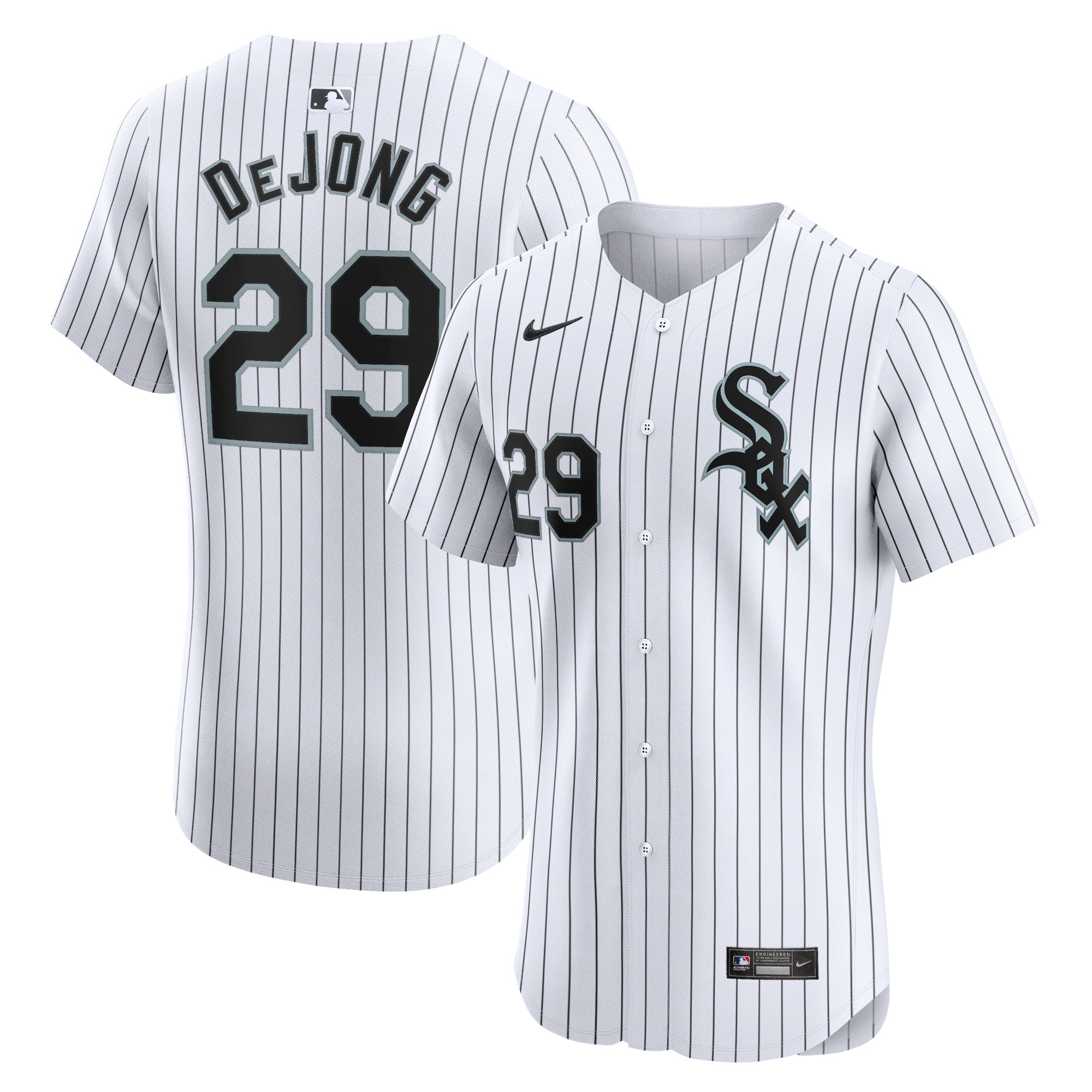 Paul DeJong Chicago White Sox Home Elite Player Jersey – White