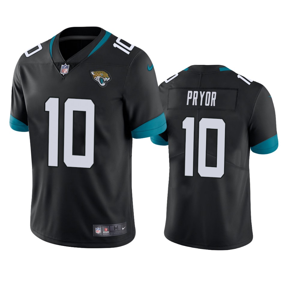 Terrelle Pryor Jacksonville Jaguars Black Vapor Limited Jersey