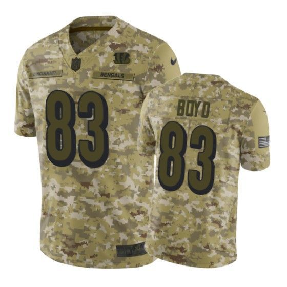 Tyler Boyd Jersey NFL Camo Cincinnati Bengals