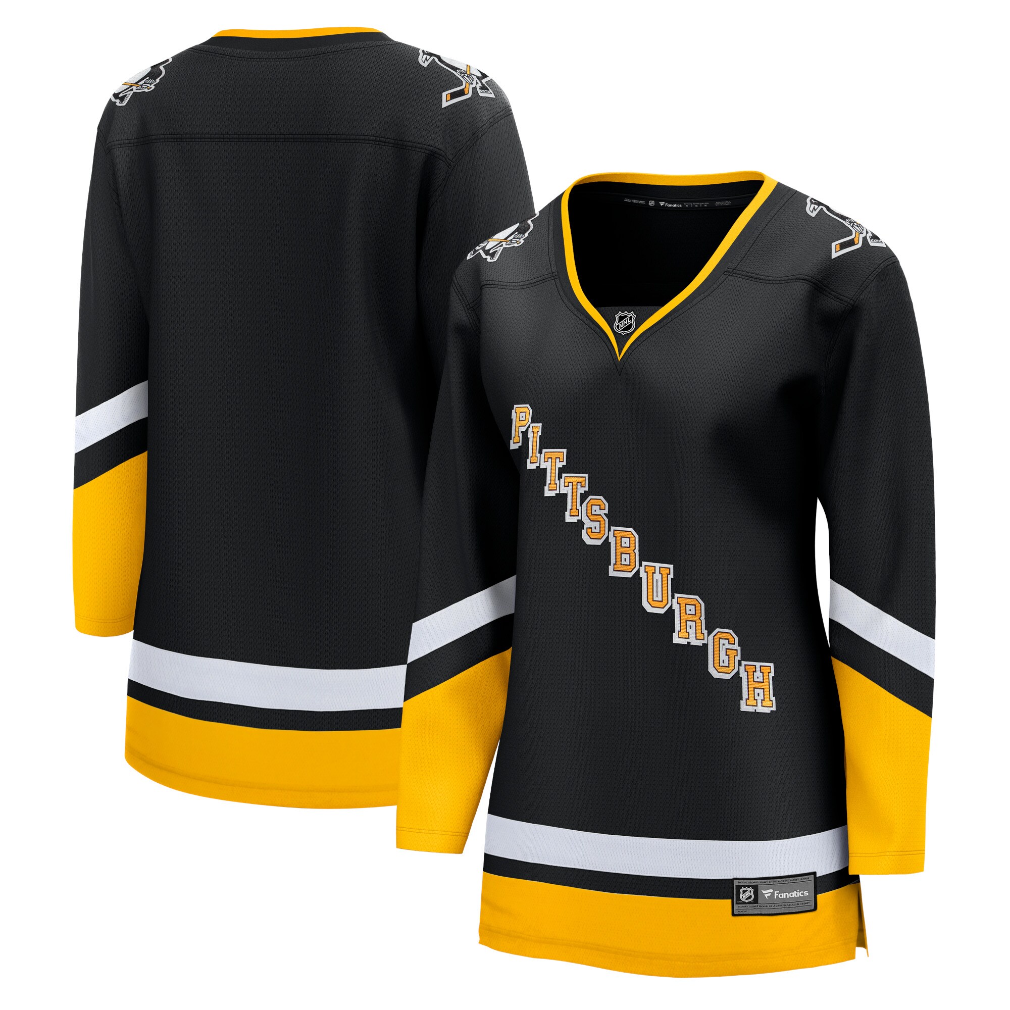 Women's Pittsburgh Penguins Black 2021/22 Alternate Premier Breakaway Jersey