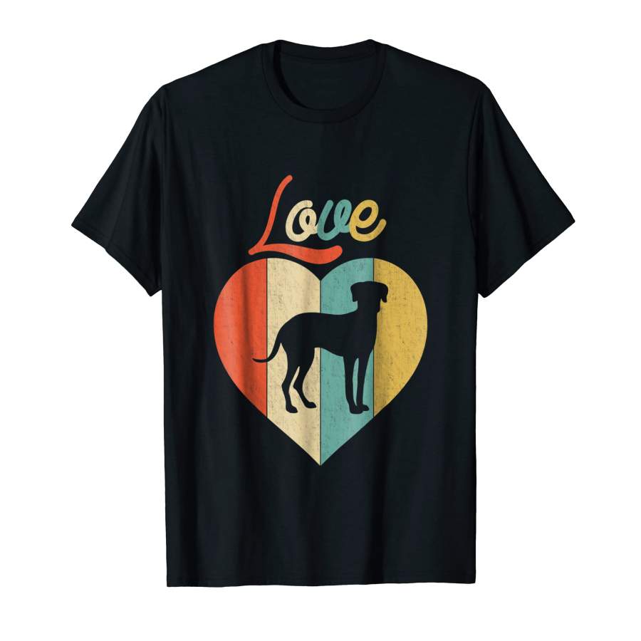 Great Vintage Retro Love Catahoula Leopard Dog For Men and Women T-Shirt, Quotes T Shirt, Funny t shirt