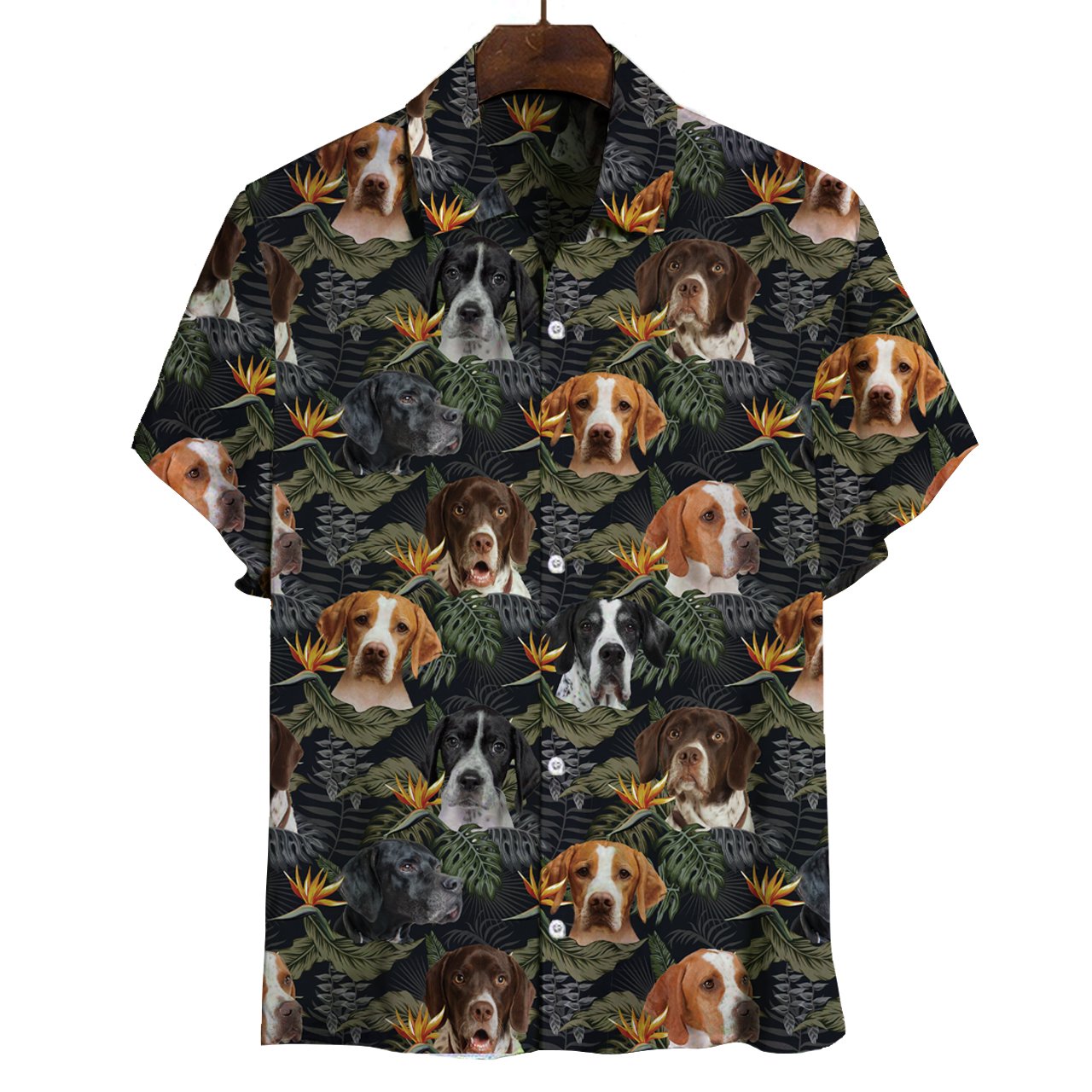 English Pointer Hawaii Shirt Ha36540