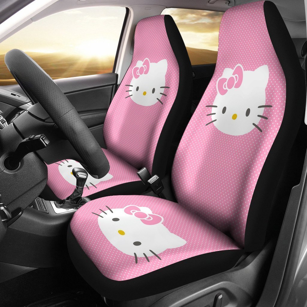 Hello Kitty Pink Cute Car Seat Cover