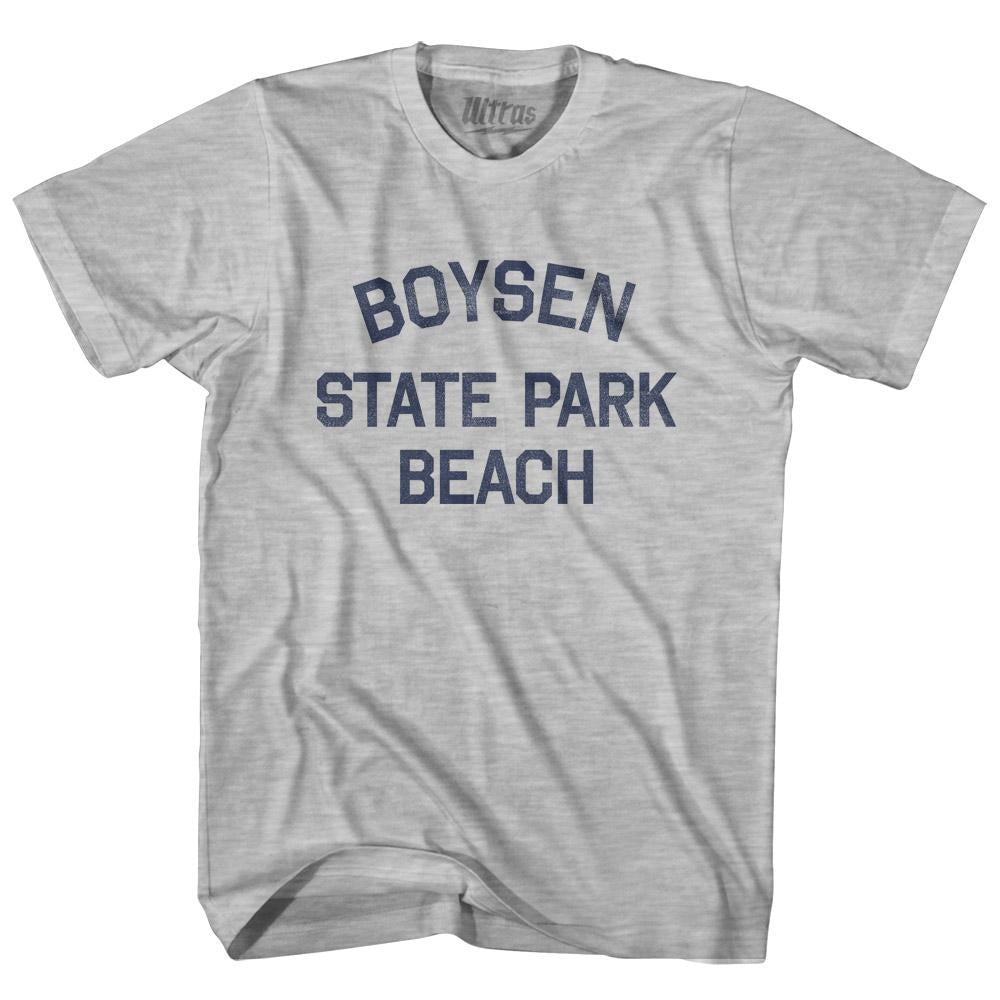 Wyoming Boysen State Park Beach Womens Cotton Junior Cut Vintage T-shirt