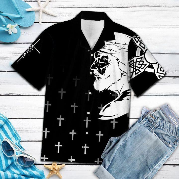 Black Aloha Hawaii Shirts For Men Women Ha52106