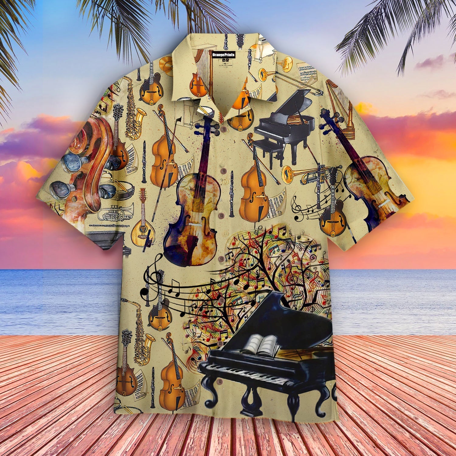 Classical Music Hawaii Shirt For Men Women Adult Ha73867