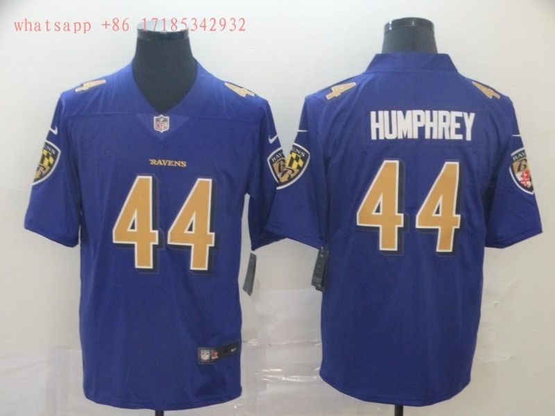 Baltimore Ravens Marlon Humphrey #44 2020 NFL Blue Jersey Jersey