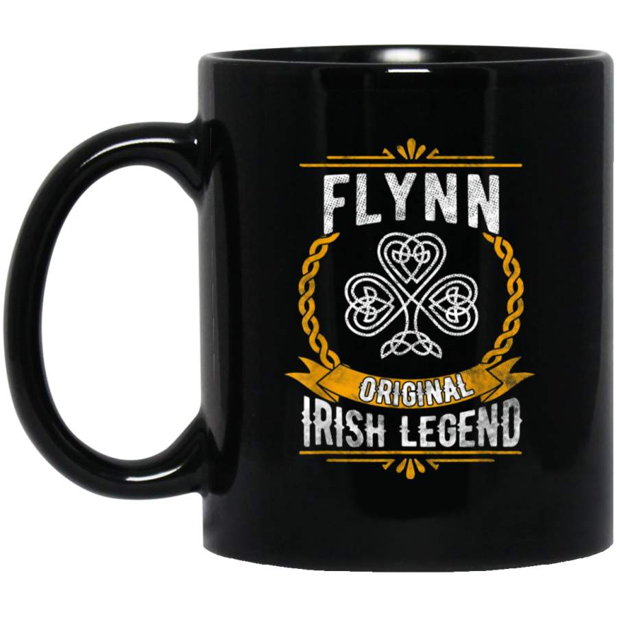 Flynn Irish Surname Tshirt Vintage Celtic Legend