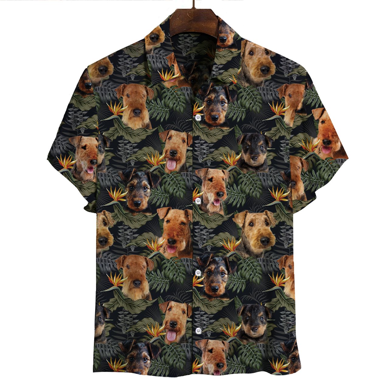 Airedale Terrier Hawaii Shirt Ha51212