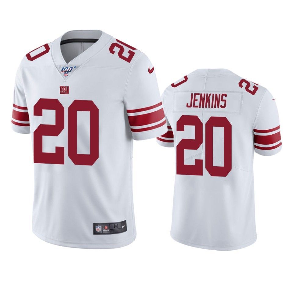 New York Giants Janoris Jenkins Limited Jersey White 100Th Season