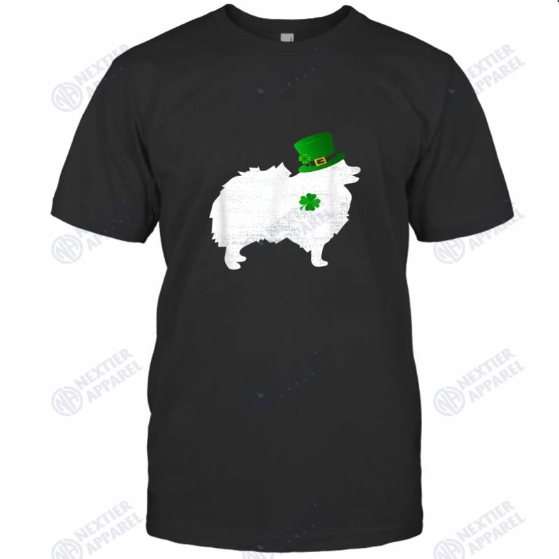 Dog Lover Gifts St Patrick’s Day Pomeranian Puppy T-shirt