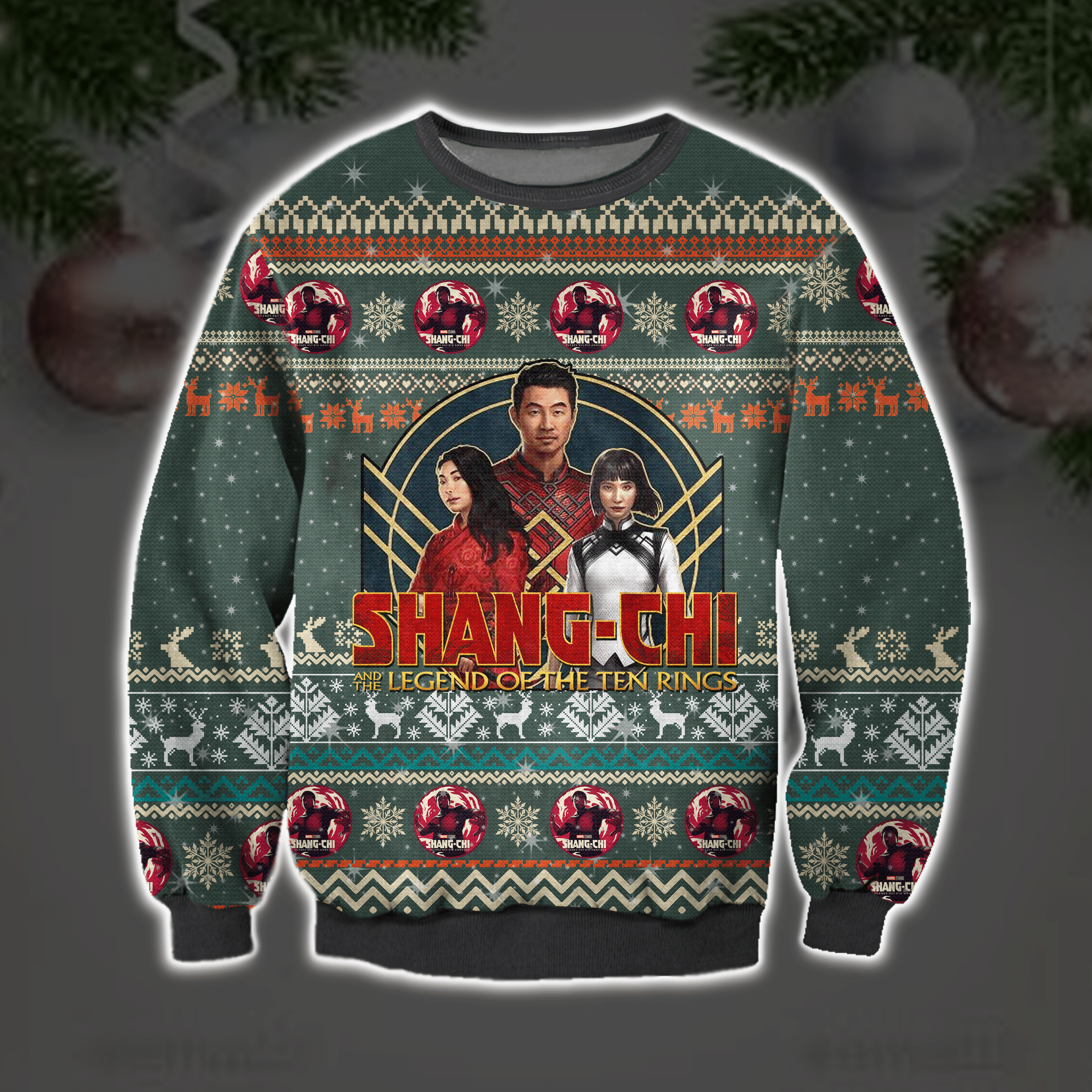 Shang-Chi And The Ten Rings Ugly Christmas Sweater