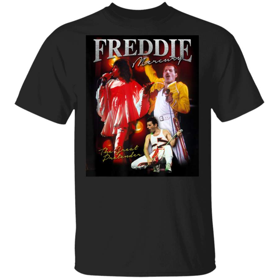 Freddie Mercury Official The Great Pretender Homage TShirt