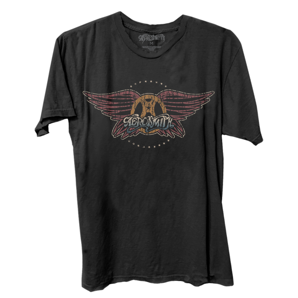 Aerosmith Wing Distressed T-Shirt