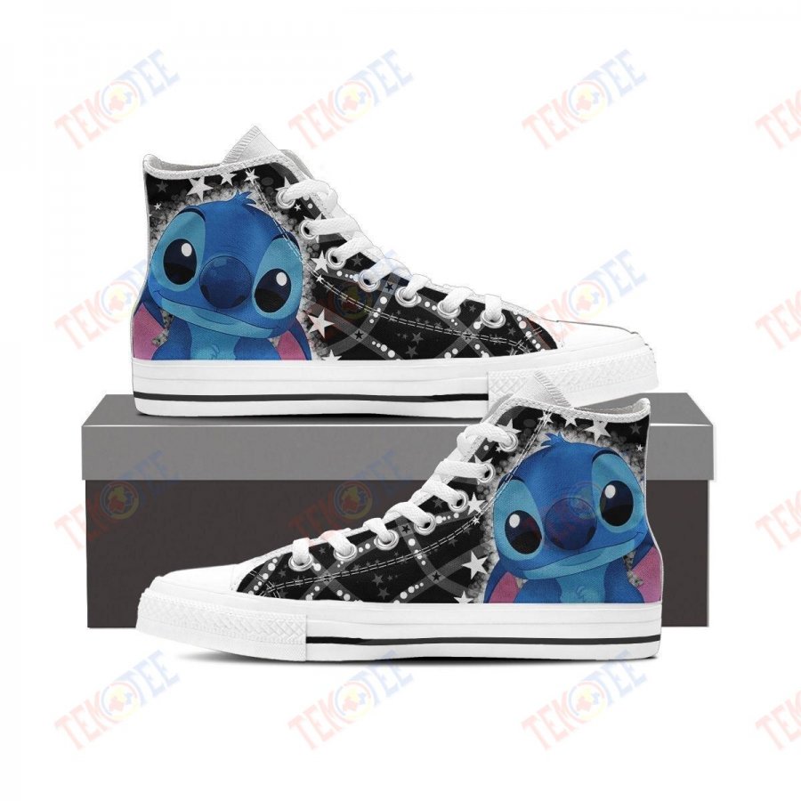 Mens Womens Stitch Stars Unisex High Top Convers Shoes Custom Shoes Nice And Comfortable TDT681