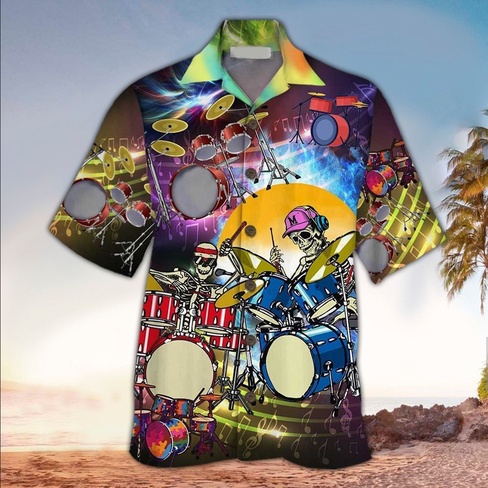 Drum Hawaii Shirt For Aloha Ha42034