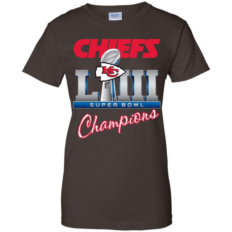 Kansas City Chiefs Champions Super Bowl Liii 2019 Shirt G200l Gildan Ladies’ 100% Cotton T-shirt