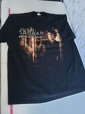 Vintage Josh Groben Straight To You Tour 2011 Shirt 2298