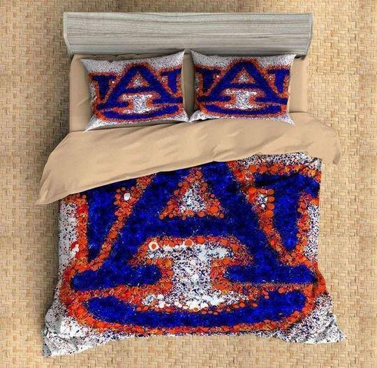 Auburn Tigers 3D Personalized Customized Bedding Sets Duvet Cover Bedroom Sets Bedset Bedlinen