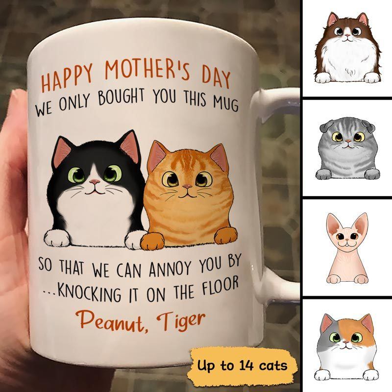 Annoy You Fluffy Cat Gift For Cat Lovers Personalized Mug