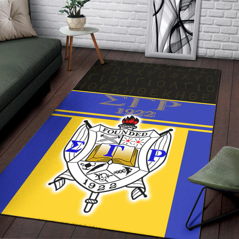 Sigma Gamma Rho Area Rug – Sorority Heritage Area Rug