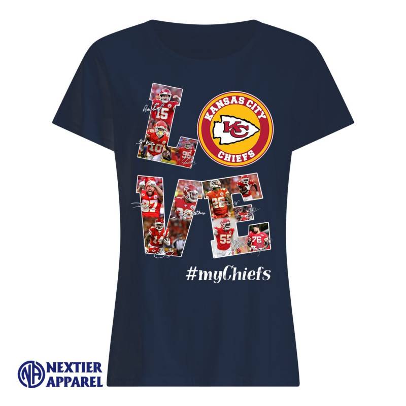 Love Kansas City Chiefs Mychiefs Shirt Classic Women’s T-Shirt