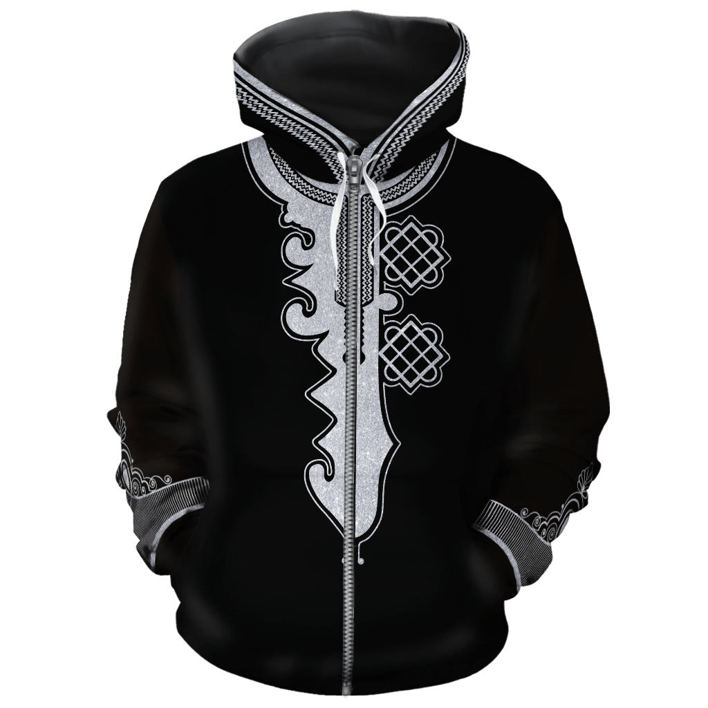 Greek Life Hoodie – Printed Dashiki Zip Hoodie 17