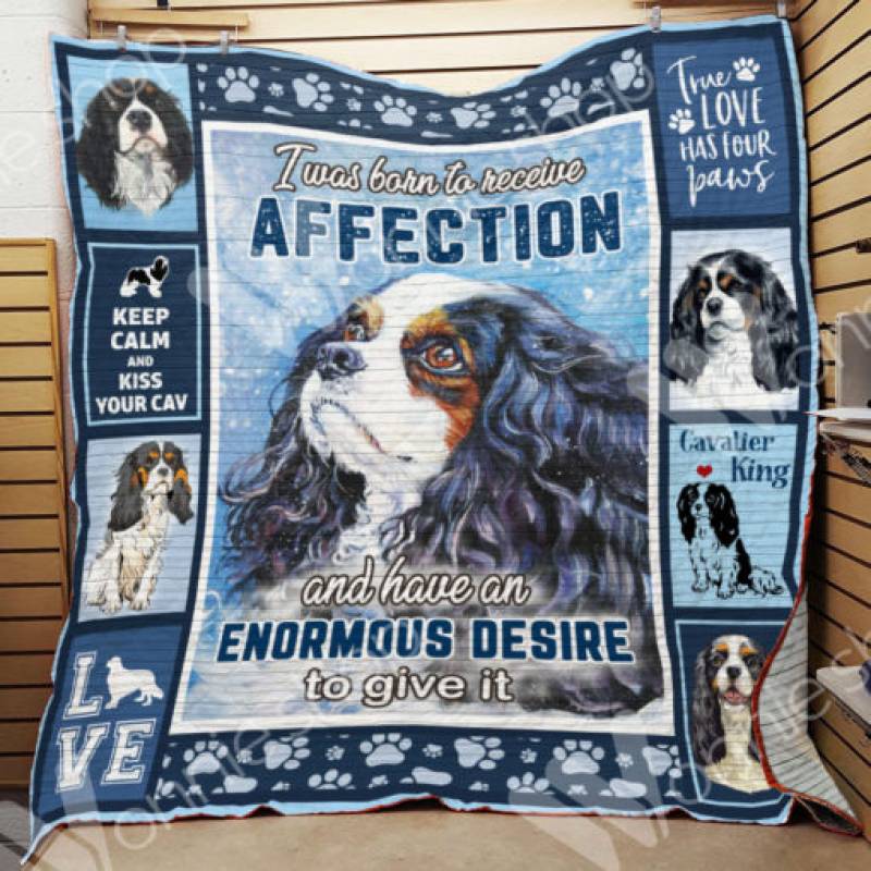 Cavalier King Charles Spaniel Dog Blanket DCB0902 90O41