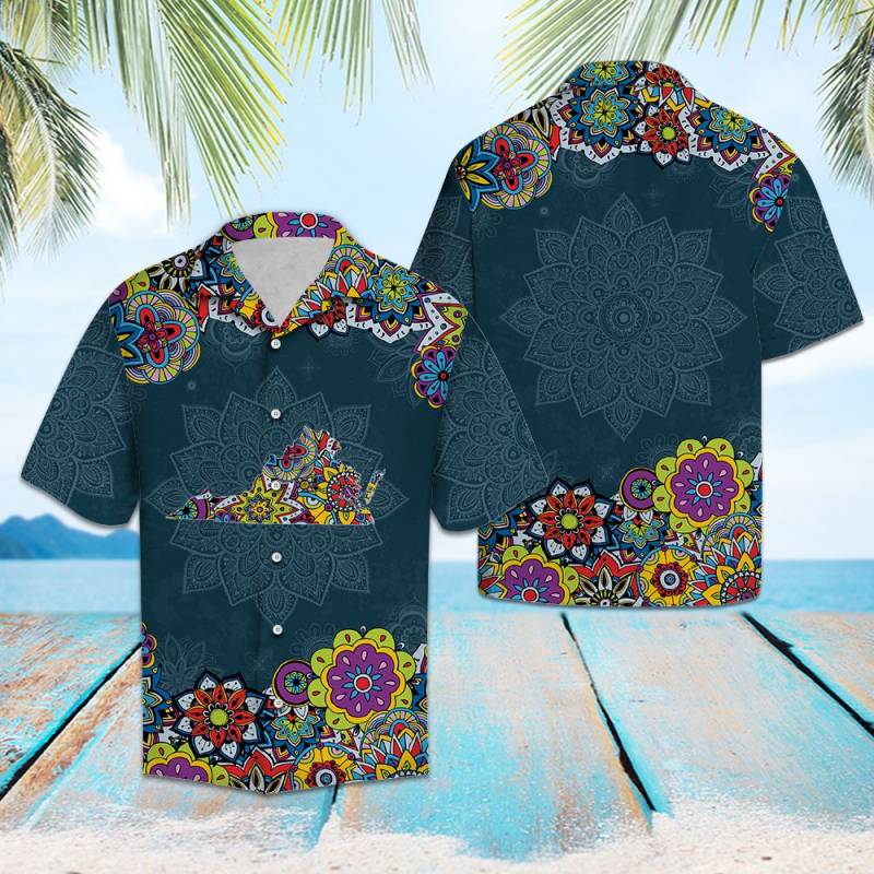 Virginia Mandala Hawaiian Shirt Ha71005