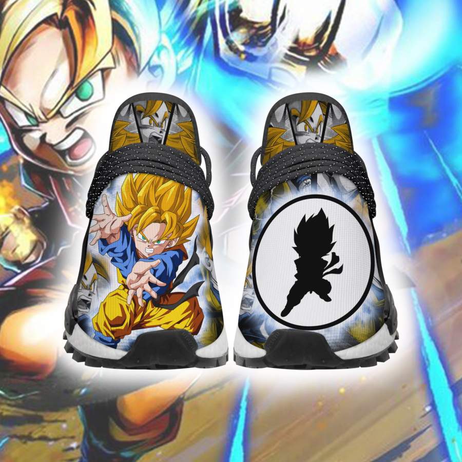 Goten Super Saiyan NMD Sneakers Symbol Dragon Ball Z Anime Shoes