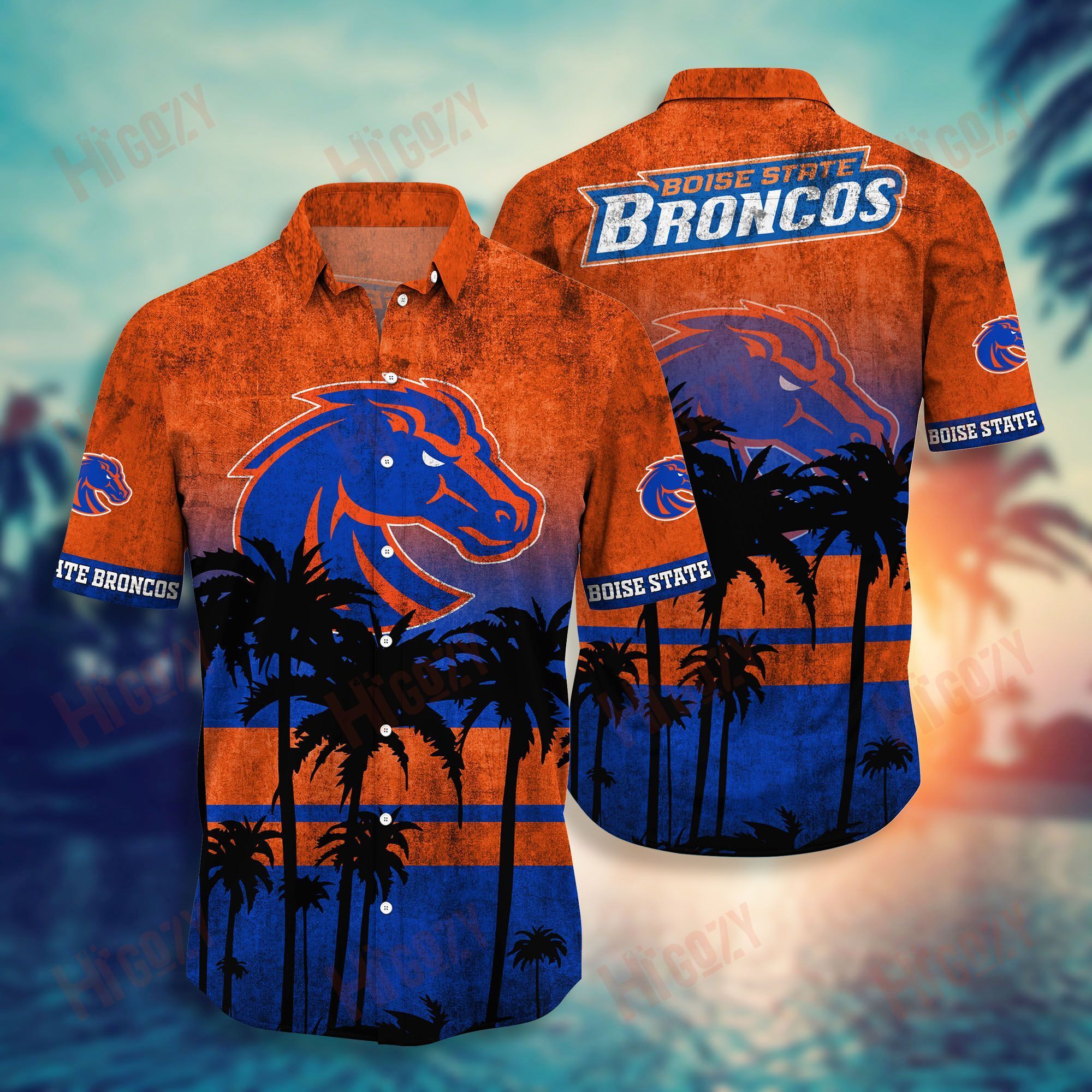 Boise State Broncos Hawaii Shirt Short Style Hot Trending Summer