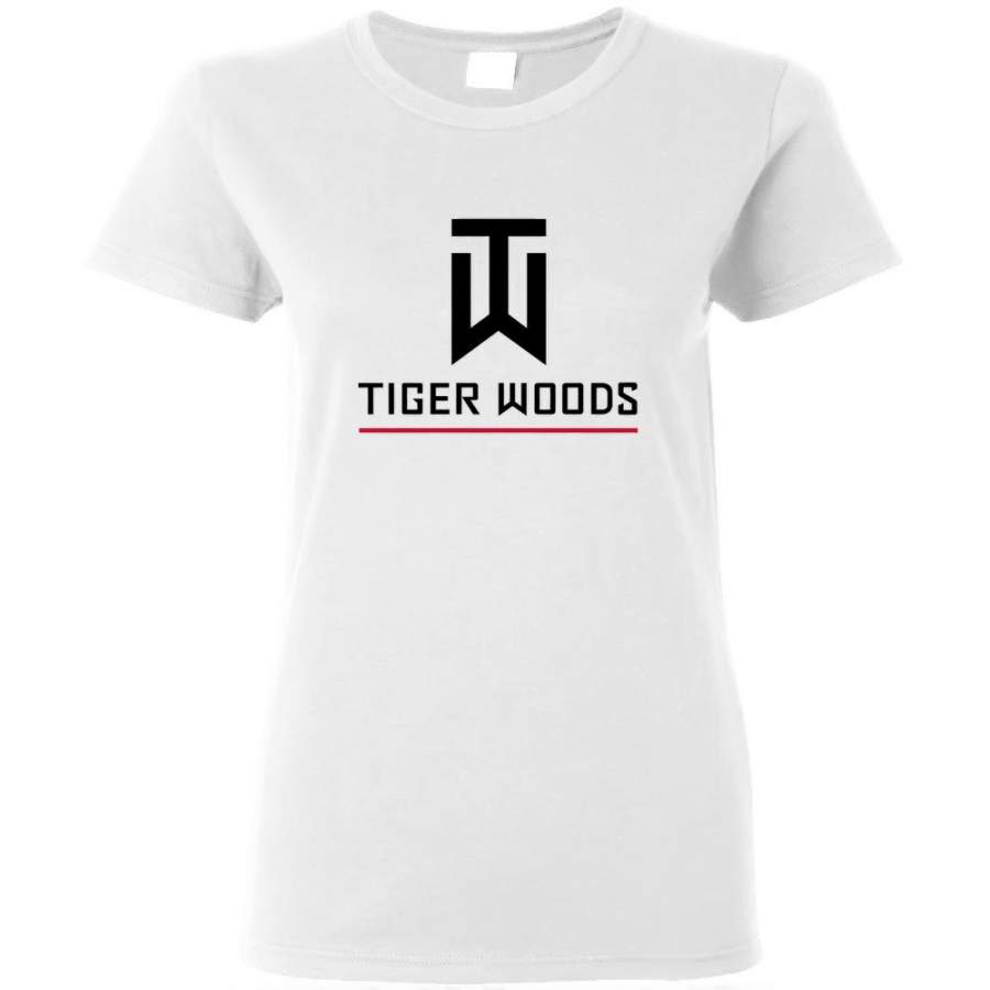 Tiger Woods T Shirt American Golf Golfer Legend Gift Women T-Shirt Size S-3XL