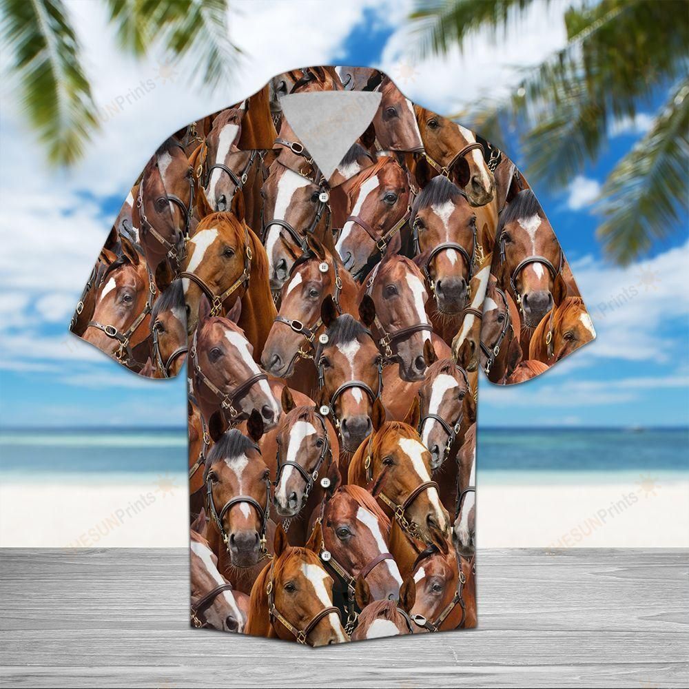 Thoroughbred Awesome Hawaiian Shirt Ha92670