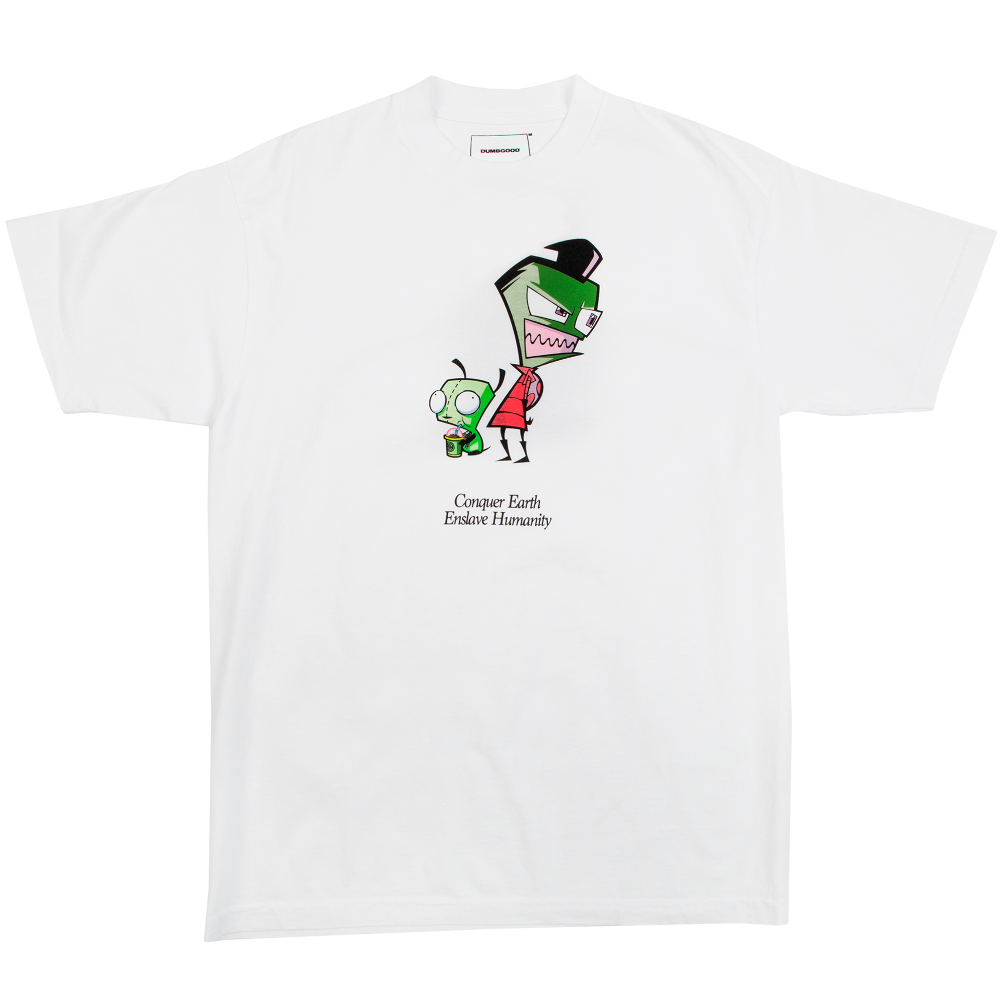 Enslave Humanity White Tee