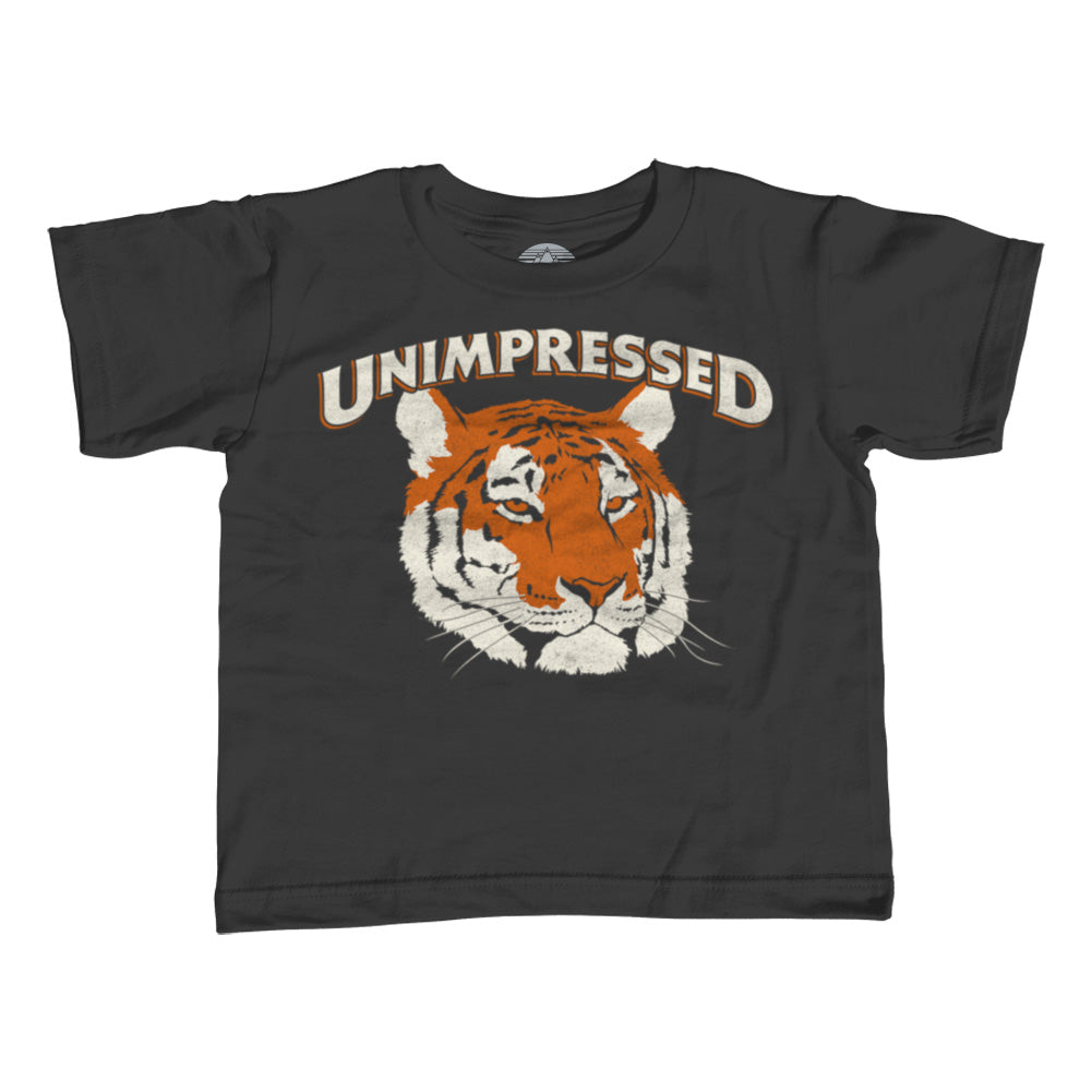 Boy’S Unimpressed Tiger T-Shirt