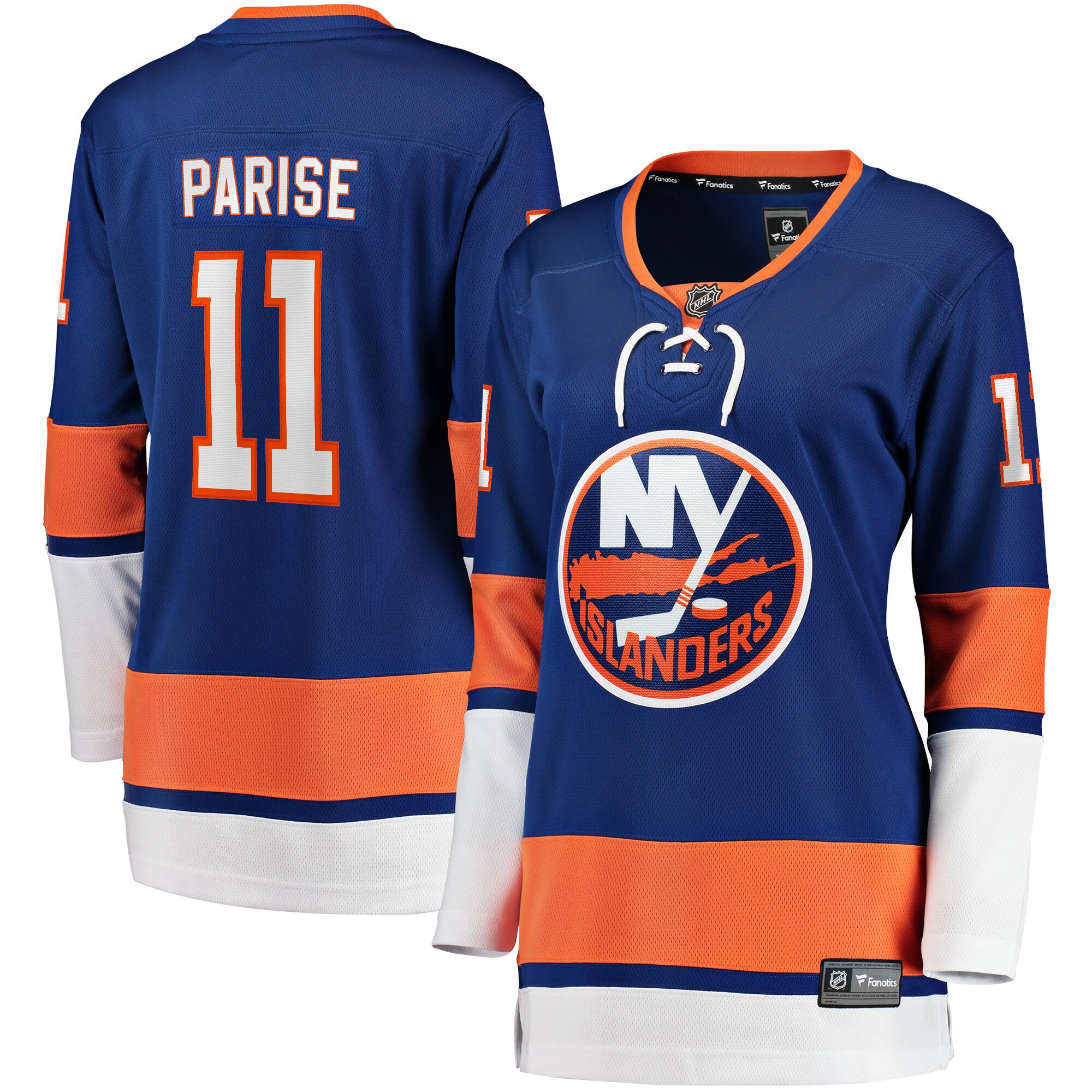 Women's New York Islanders Zach Parise Royal Home Breakaway Player Jersey